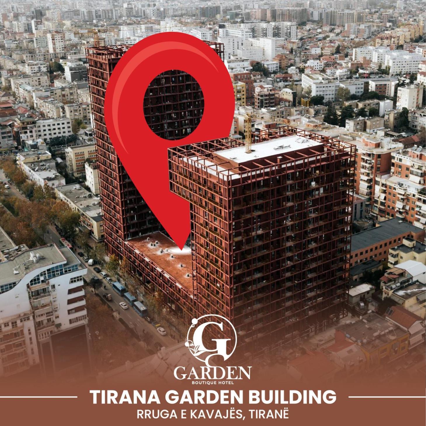 Garden Boutique Hotel Tirana Exterior foto